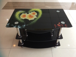 glass tea table