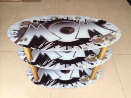 glass tea table