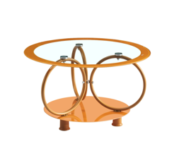 glass tea table