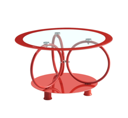 glass tea table